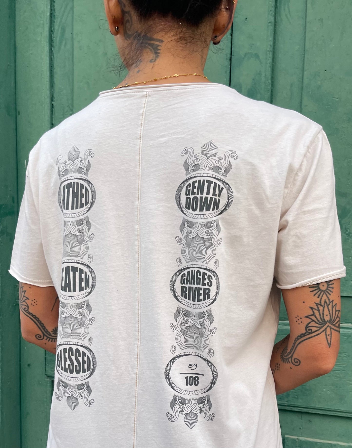 Bathed-Beaten-Blessed Limited Edition of 108 Unisex T-Shirt