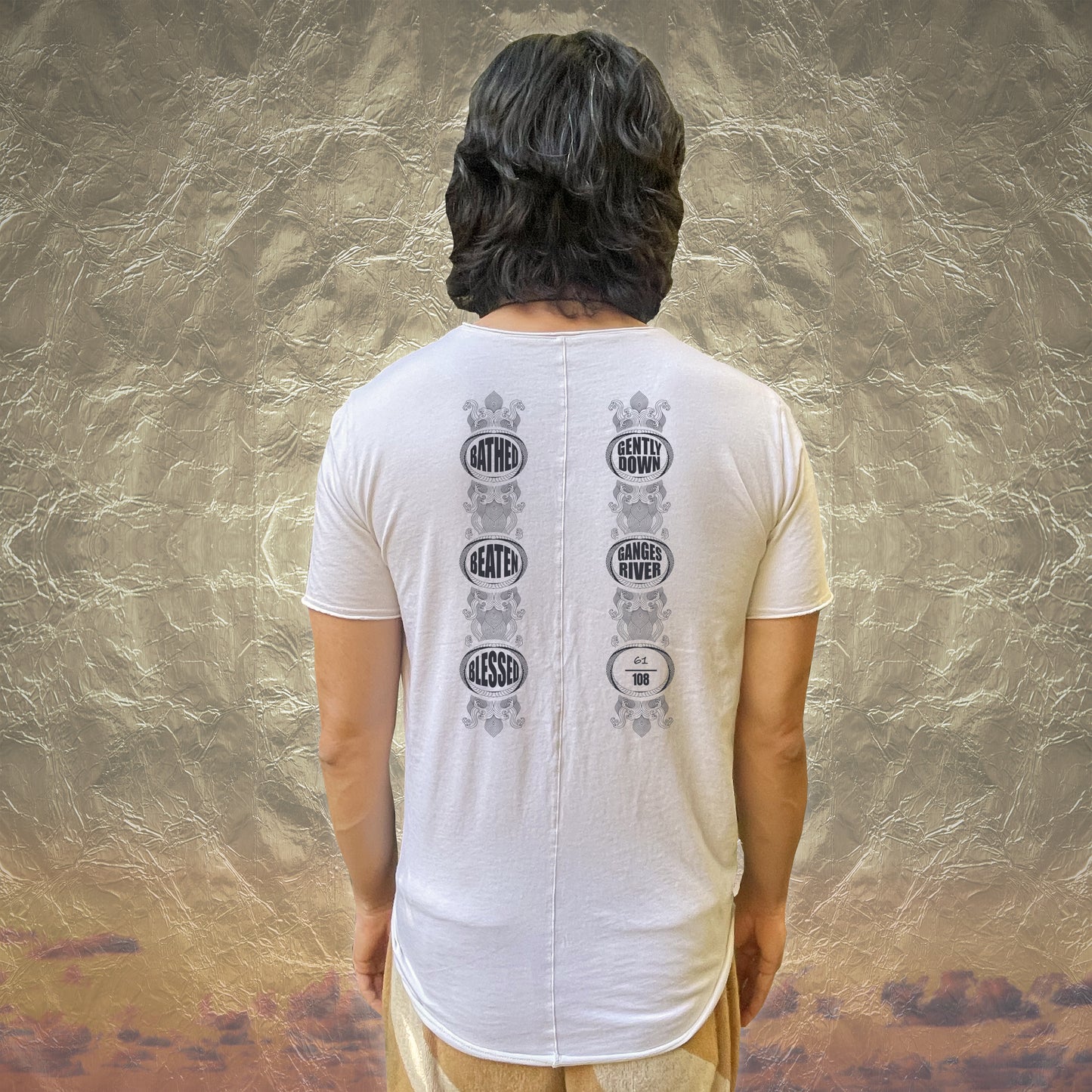 Bathed-Beaten-Blessed Limited Edition of 108 Unisex T-Shirt